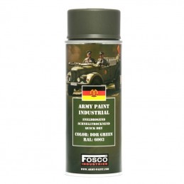 SPRAY CAN MILITARY POWDER PAINT 400ML ARMY PAINT DDR GREEN FOSCO