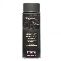 VERNICE SPRAY MILITARE A POLVERE 400ML ARMY PAINT ENGLISH GREEN FOSCO