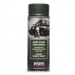 SPRAY CAN MILITARY POWDER PAINT 400ML ARMY PAINT FOREST GREEN FOSCO