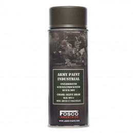 SPRAY CAN MILITARY POWDER PAINT 400ML ARMY PAINT NATO GREEN FOSCO