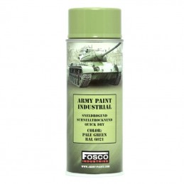 SPRAY CAN MILITARY POWDER PAINT 400ML ARMY PAINT PALE GREEN FOSCO