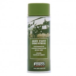 SPRAY CAN MILITARY POWDER PAINT 400ML ARMY PAINT VIETNAM GREEN FOSCO