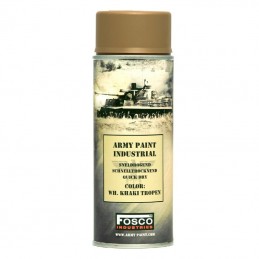 SPRAY CAN MILITARY POWDER PAINT 400ML ARMY PAINT WH KHAKI TROPEN FOSCO